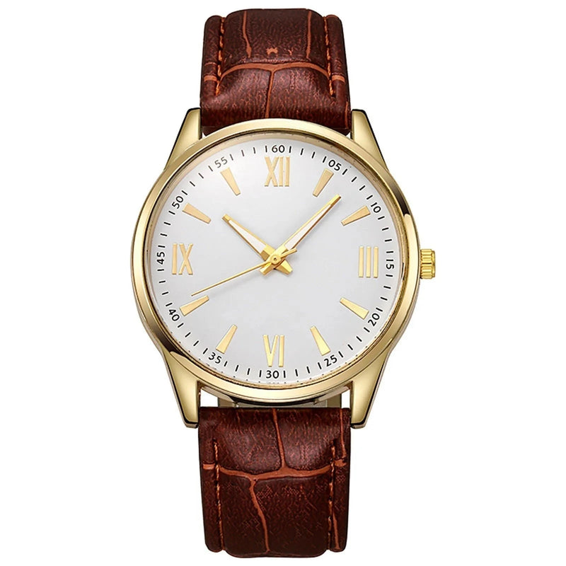 Luxury Minimalist Watch for Men Leather Ultra Thin Band Leather Man Business Wristwatches Casual Quartz Watches Reloj Hombre Gamborini 