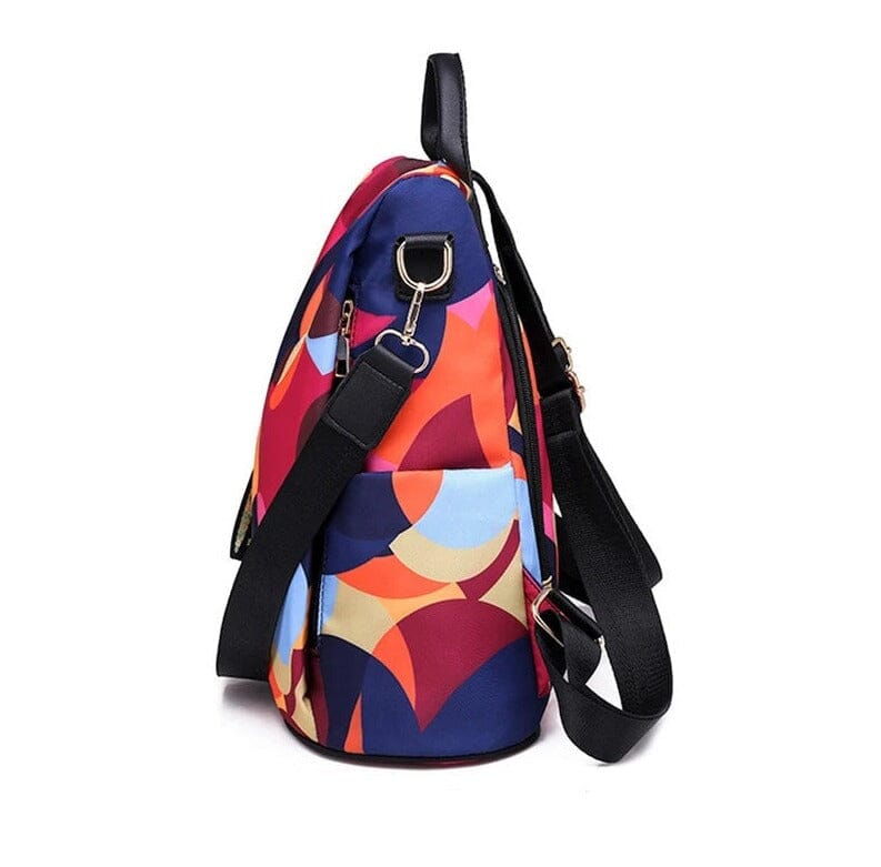 Mochila Anti-Furto Feminina Floral Mochila Anti-Furto Feminina Floral Gamborini 