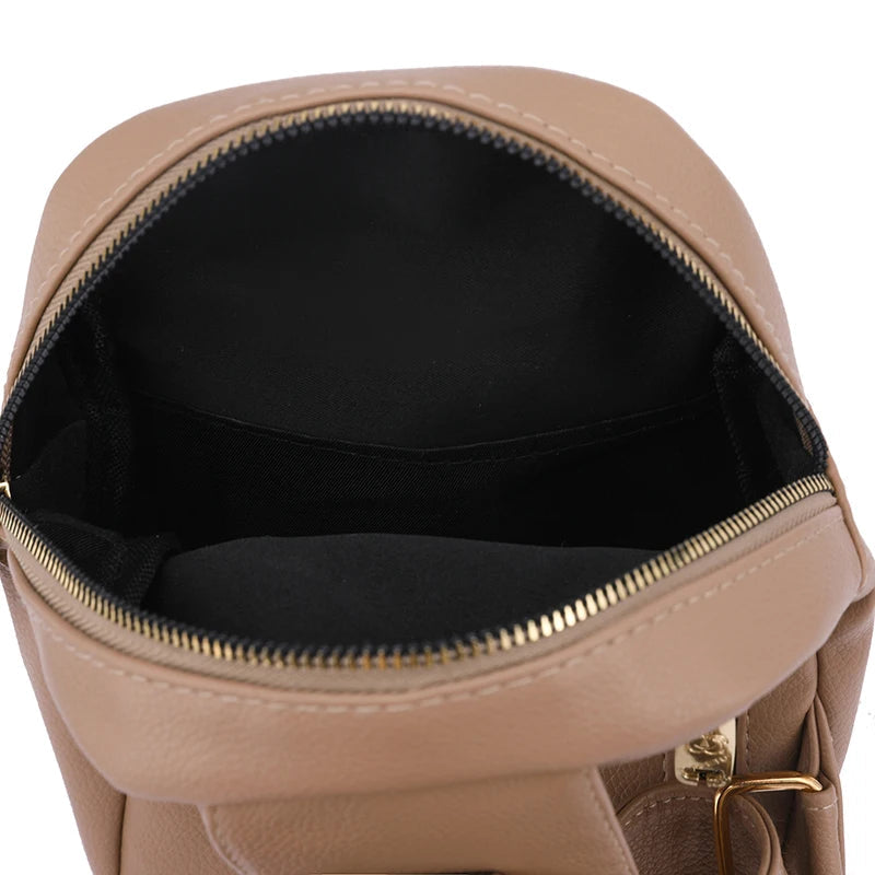 Women Bag Chest Bags Soft PU Leather New Trend Bags Female Crossbody Bag Shoulder Messenger Bags Multiple Pockets Pack Designer Gamborini 