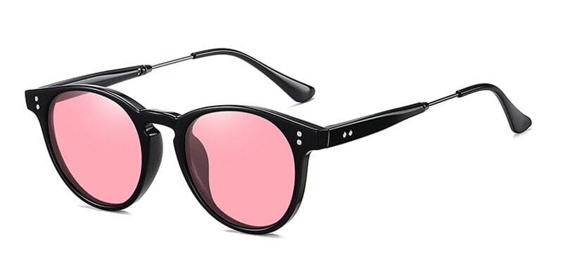 Óculos de Sol - Vintage Klav™ - UV400 (FRETE GRÁTIS) 0 Gamborini black with pink as show in photo 