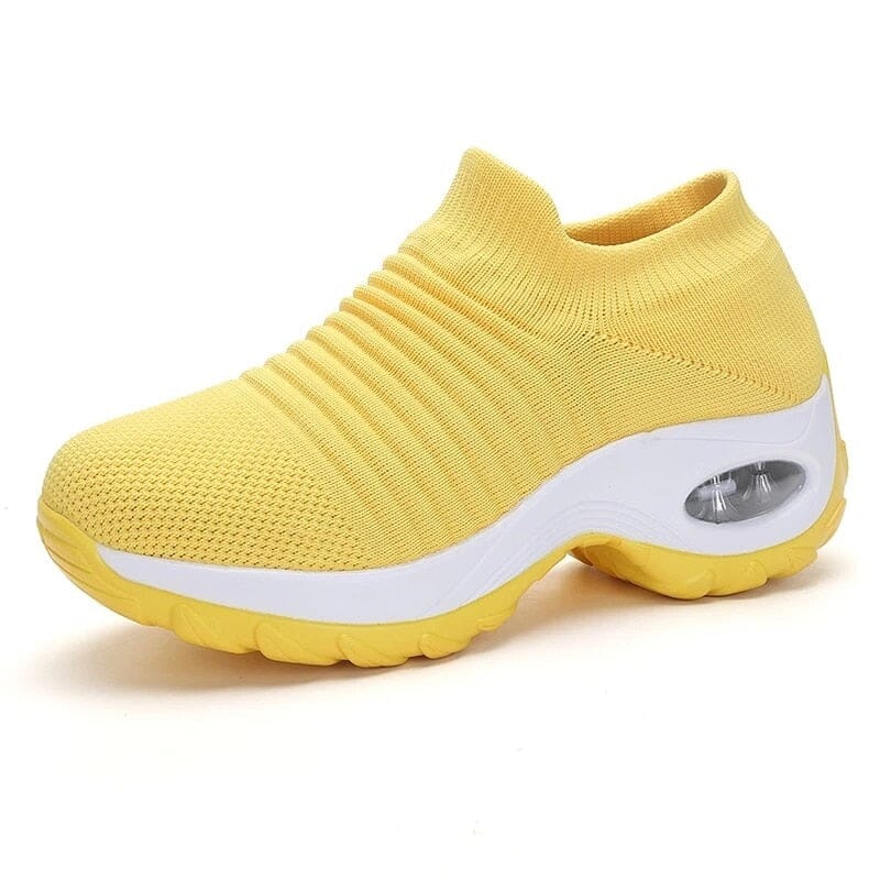 Tênis Para Caminhada Run Gamborini Amarelo 35 